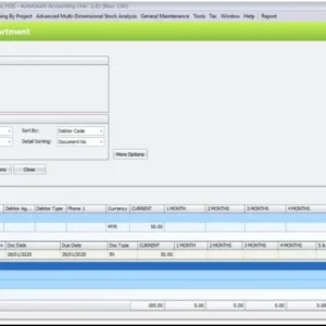 Aging By Project Report