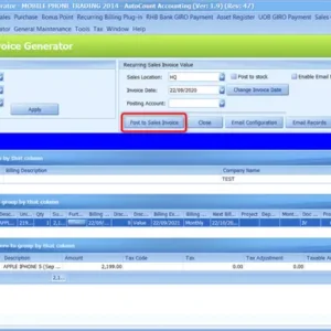 Recurring Invoice