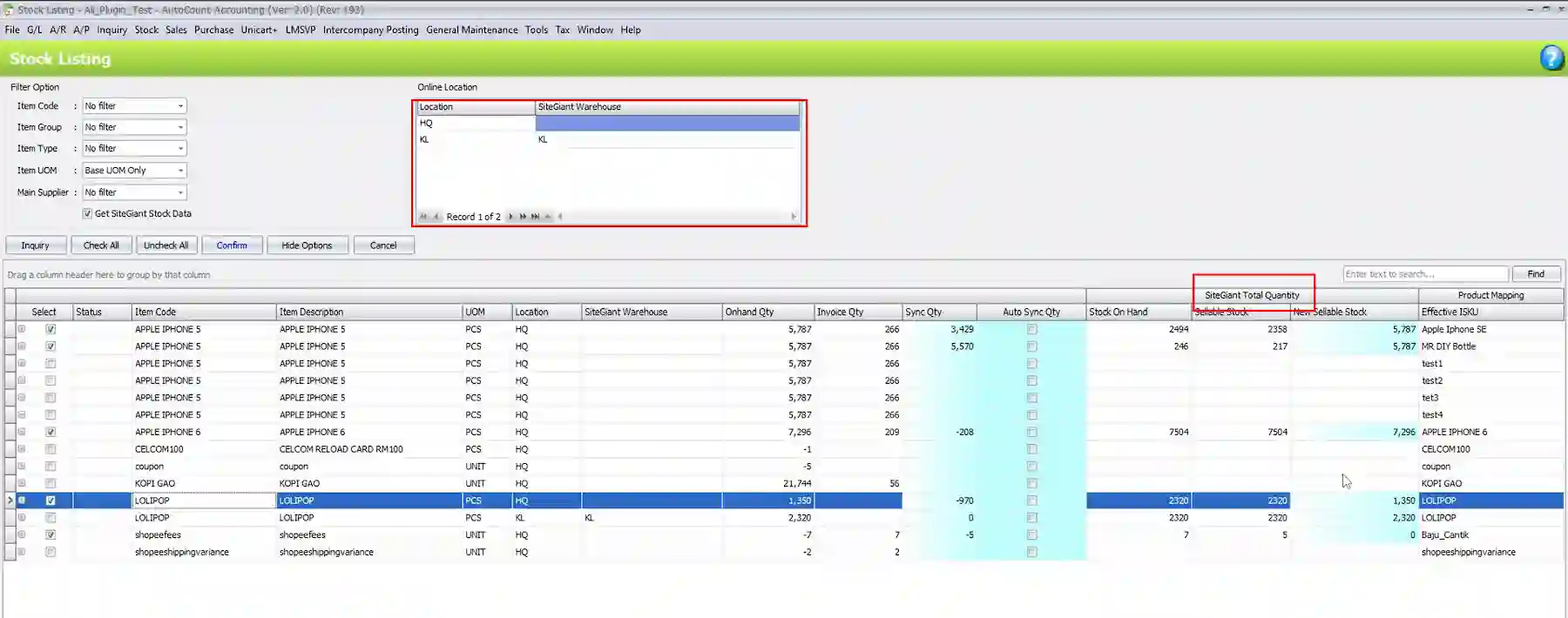 unicart plugin